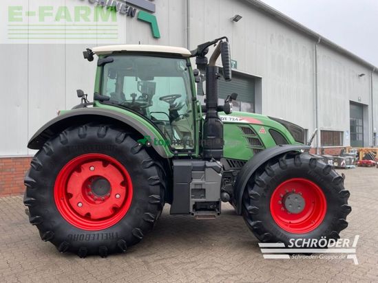 Tractor agrícola - Fendt - 724 vario s4 profi plus