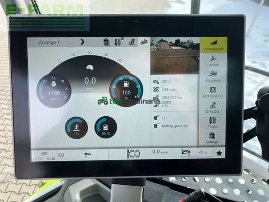 Cosechadora de Cereal - Claas - trion 740 tt mit v 770
