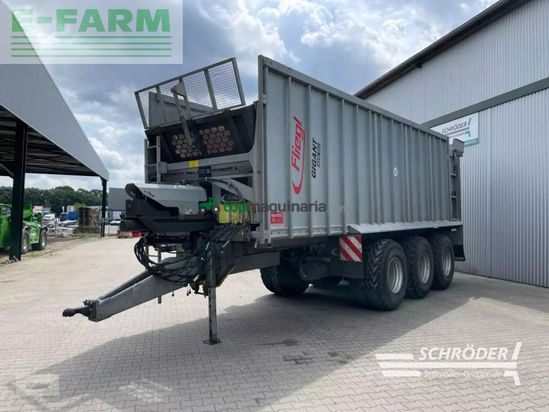 Cinta transportadora de forraje - Fliegl - asw 391 tridem
