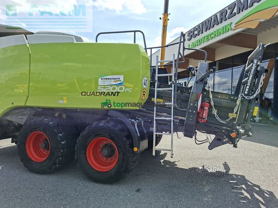 Empacadora gigant - Claas - quadrant 5200 fc