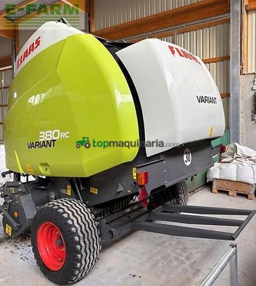 Empacadora gigant - Claas - variant 380 rc pro
