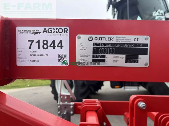 Cultivador -  - güttler greenmanager 18 grubber-walzen-striegel-