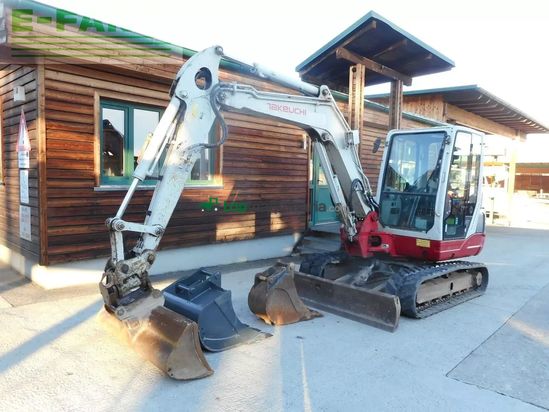 Excavadora - Takeuchi - tb 250 mit powertilt + hydr. sw + 3 löffel