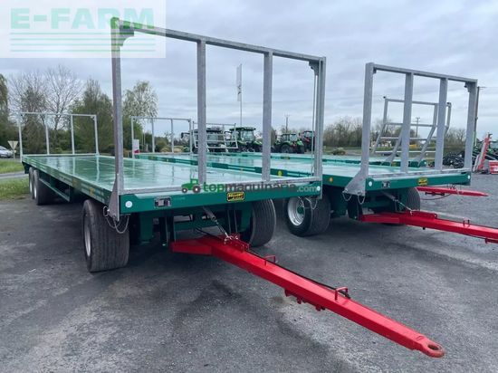 Remolqu agrícola -  - plateau traine lourd 6 roues 12 tdi 20