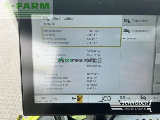 Cosechadora de Cereal - Claas - lexion 6800 + vario 1080 (inkl. raps)