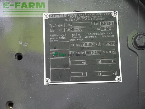 Cosechadora de Cereal - Claas - lexion 6800