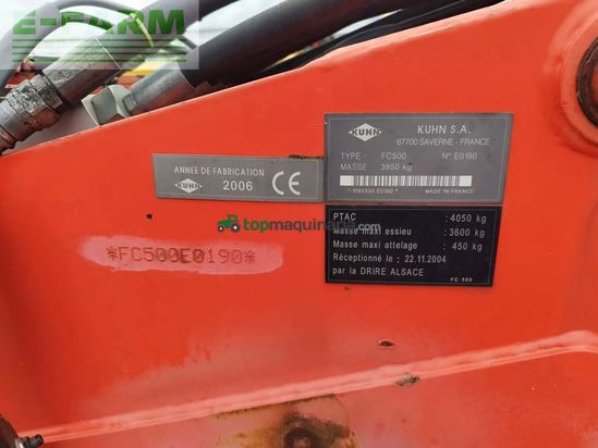 Cortacésped manual - Kuhn - alterna 500