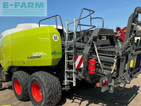 Empacadora gigant - Claas - quadrant 5200 fc tandem