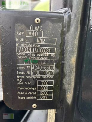 Tractor agrícola - Claas - axion 810 cmatic ( getriebe neu )