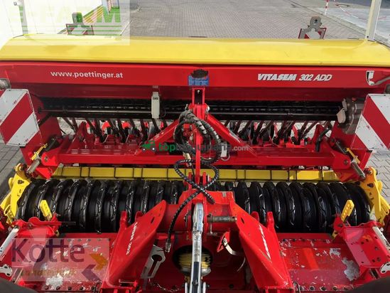 Combinado de siembra - Pöttinger - lion 302 + vitasem 302 add