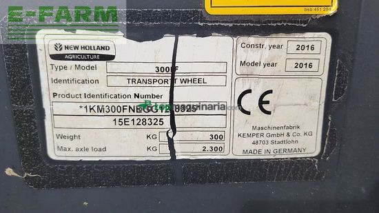 Cabezal - New Holland - 900 sfie (kemper 390plus)