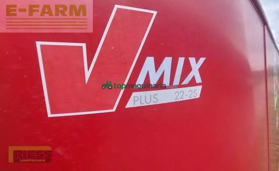 Remolqu esparcidor - BVL - v-mix plus 22-2s druckluft