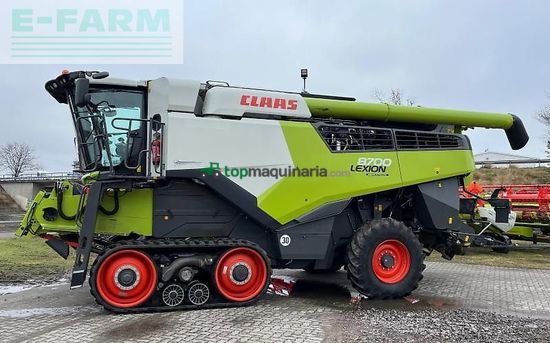 Cosechadora de Cereal - Claas - lexion 8700 terra trac