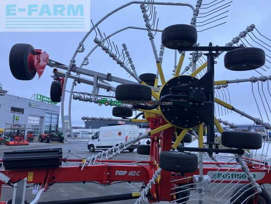 Henificador - Pöttinger - top 612 c doppelschwader