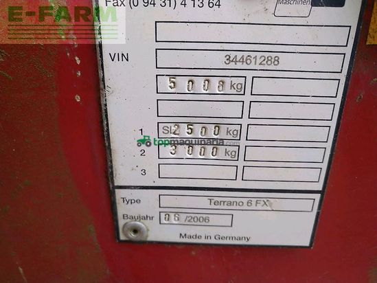 Cultivador - Horsch - terrano 6 fx