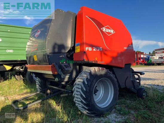 Empacadora gigant - Kuhn - fb 2135 powertrack