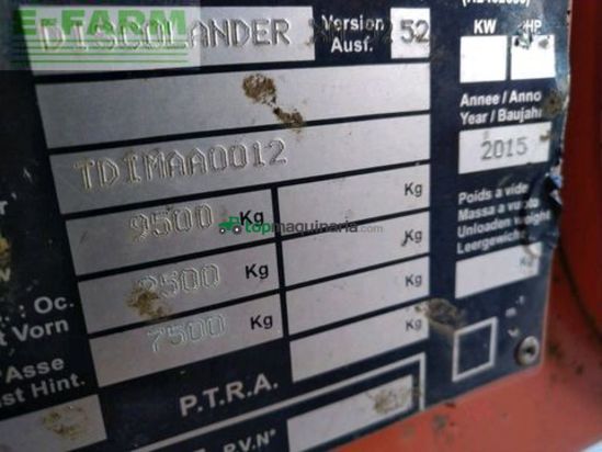 Grada de disco - Kuhn - discolander xm 52