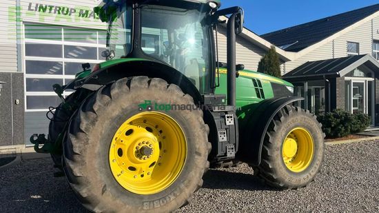 Tractor agrícola - John Deere - 7260r ap med frontlift og front pto
