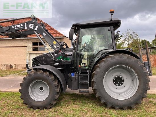 Tractor agrícola - Deutz-Fahr - 6135 c ttv mit stoll frontlader TTV