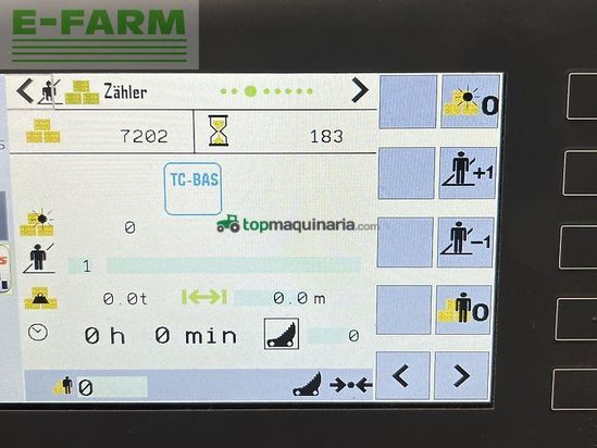 Empacadora gigant - Claas - quadrant 5200 fc