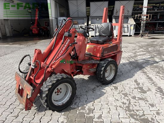 Minicargadora - Weidemann - 1030 d/p mit weidemann mv