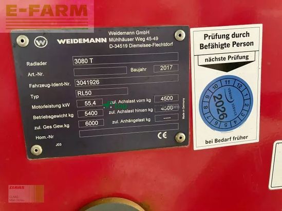Telescopica - Weidemann - 3080 t - fin ab 2,99%