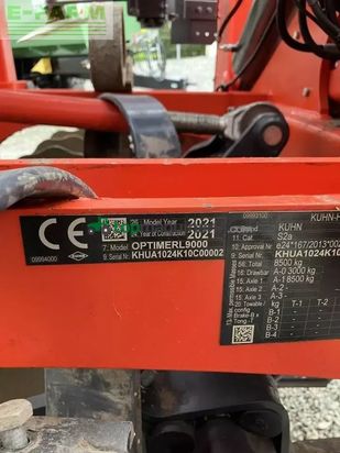 Grada rotativa - Kuhn - optimer l9000