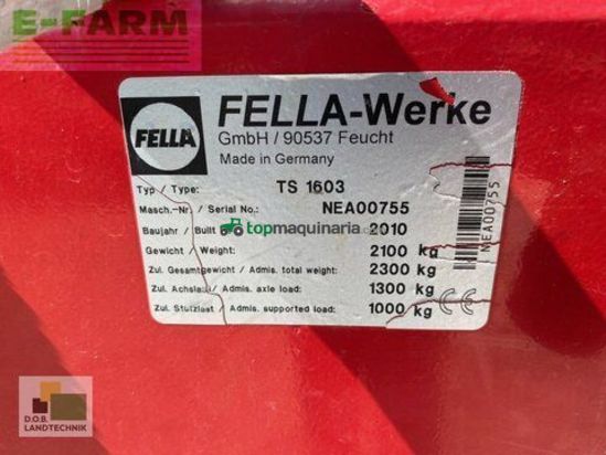 Henificador - Fella - ts 1603