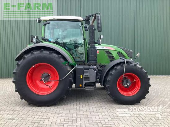 Tractor agrícola - Fendt - 724 vario s4 profi plus
