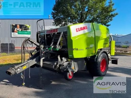 Empacadora gigant - Claas - rollant 455 rc uniwrap