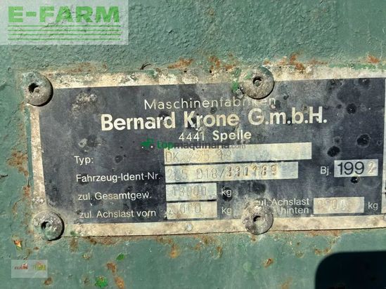 Volquet - Krone - dk 225-18