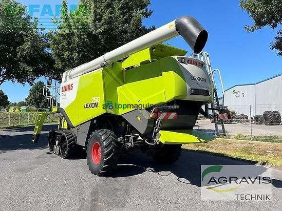 Cosechadora de Cereal - Claas - lexion 750 terra trac