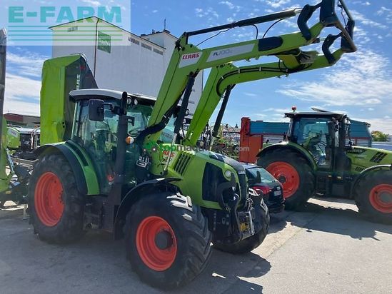 Tractor agrícola - Claas - arion 420 cis + fl 100 c