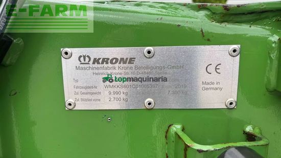 Rastrillo - Krone - swadro 2000 10-19 meter