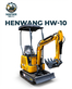 Miniexcavadora Hengwang HW-10