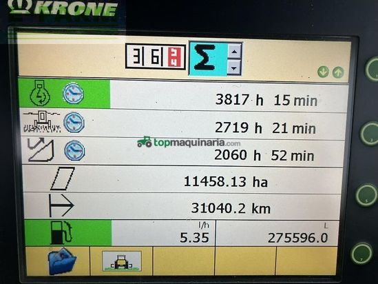 Cosechadora de Cereal - Krone - big x 1100 - 2