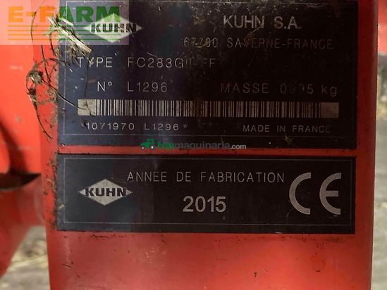 Cortacésped manual - Kuhn - fc283g2 ff maaimachine