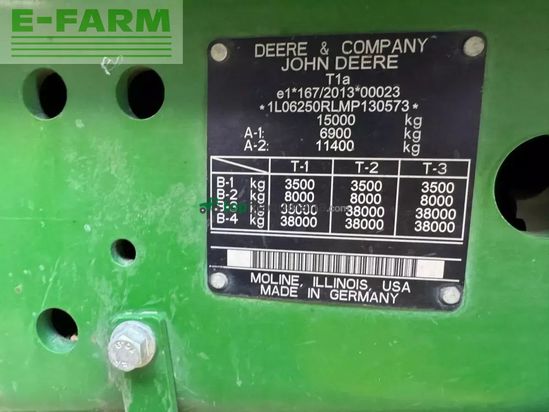 Tractor agrícola - John Deere - 6250r