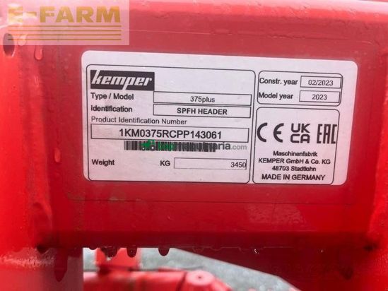 Cabezal - Kemper - 375 plus avo25