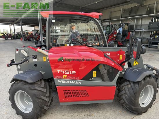 Minicargadora - Weidemann - 4512 mit komfortsteuerung