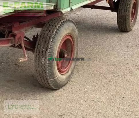 Remolqu agrícola -  - 2 seitenkipper druckluft 5*2m