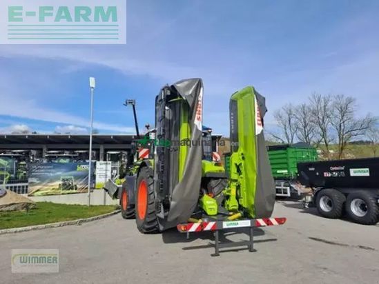 Cortacésped manual - Claas - disco 8500 - heckmähwerk 8,3m (butterfly)