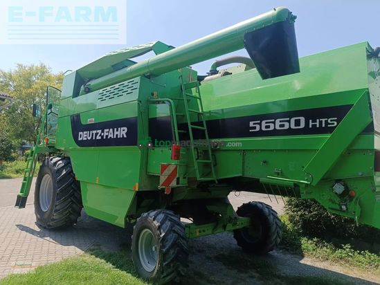 Cosechadora de Cereal - Deutz-Fahr - 5660 hts