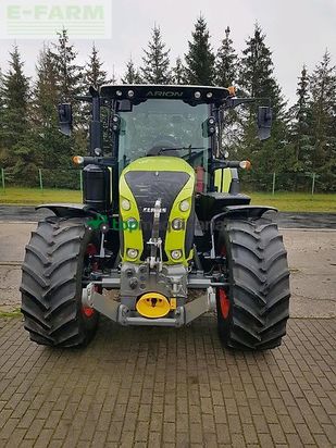 Tractor agrícola -  - traktor claas arion 660 mit frontzapfwelle
