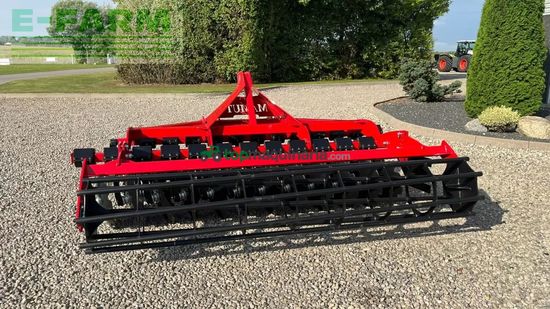 Grada rotativa - Dexwal - 3 m med rørpakkervalse og 560mm tallerkner