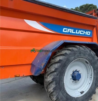 Esparcidor de basura marca Galucho EGG, de 12m cúbicos