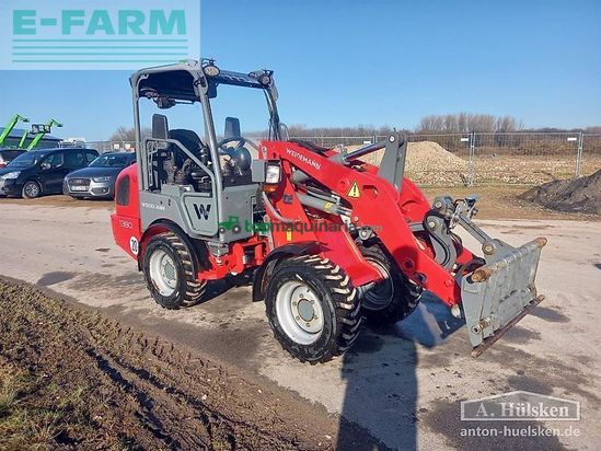 Minicargadora - Weidemann - 1380 mit euro-aufnahme