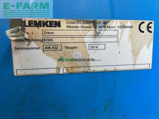 Sembradora - Lemken - zirkon 8/300 + saphir 7 ds