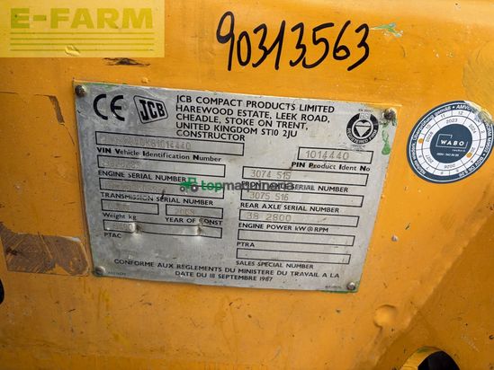 Minicargadora - JCB - 520-40 teleskopstapler