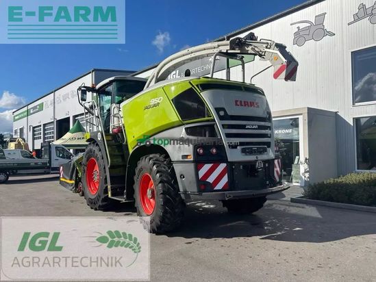 Cosechadora de Cereal - Claas - jaguar 930